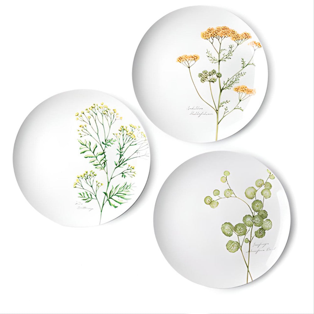 Enchanted Flora Trio -  Dinner Plate Set