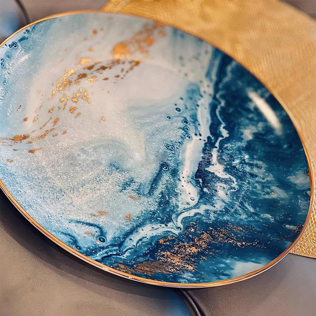 Galaxy Tide - Ceramic Plate
